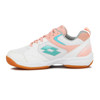 Imagen de Lotto champion mujer Indoor/Paddle/volley white/pink