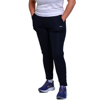 Imagen de Fila Pantalon Flow essential Mujer - Negro/Plata